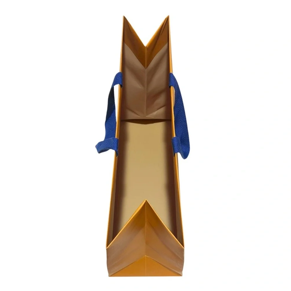 AUTHENTIC LOUIS VUITTON Gift bag Luxury Designer Presentation Orange Blue - Picture 10 of 10